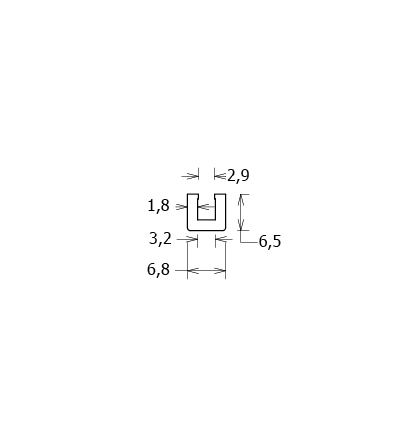 Réducteur de rainure cap 2.9